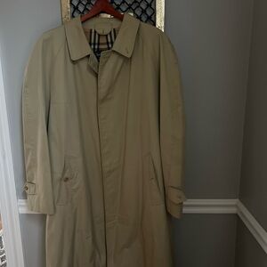 Burberry Tan Trench Coat